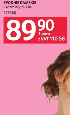 Spodnie damskie promocja w Selgros