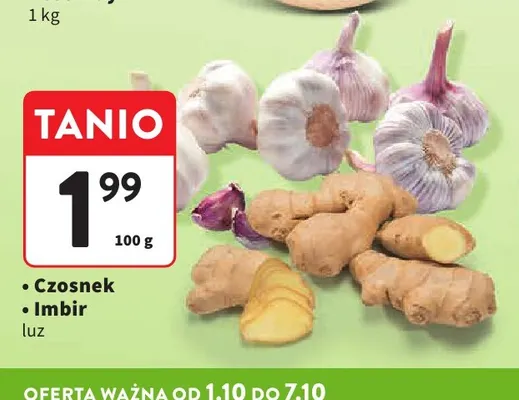 Imbir promocja w Intermarche