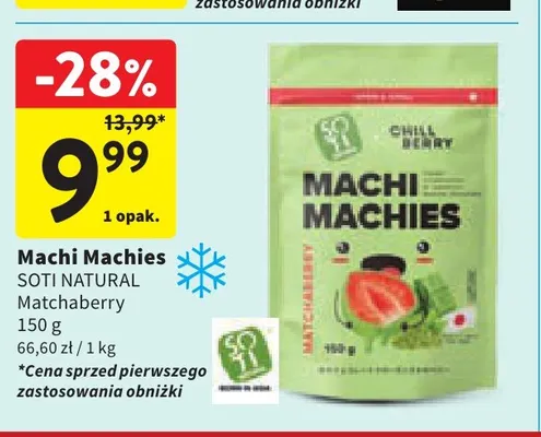 Machi Machies Matchaberry Soti Natural promocja w Intermarche