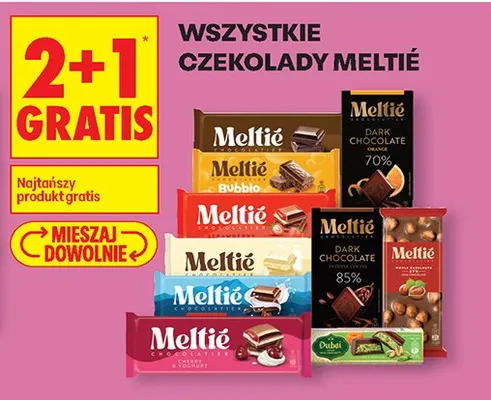 Czekolady różne rodzaje promocja w Biedronka