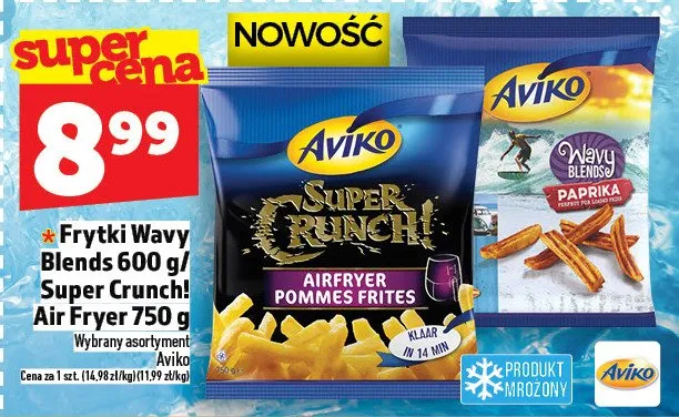 Frytki Wavy Blends promocja w TOPAZ