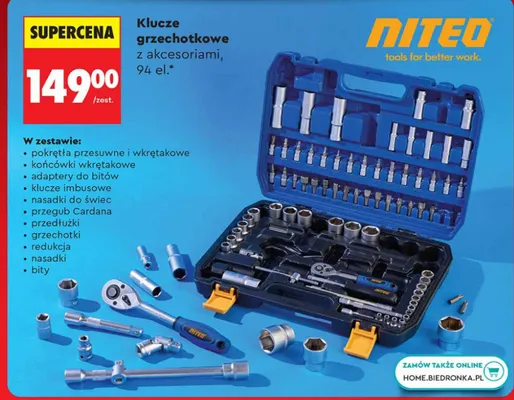 Klucze grzechotkowe z akcesoriami promocja w Biedronka