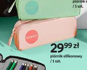 Piórnik silikonowy Backup różowy promocja w Empik
