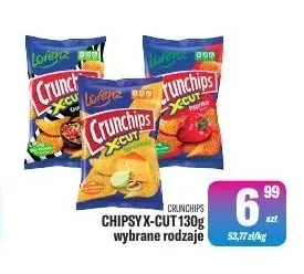 Chipsy X-Cut Crunchips promocja w Tomi Markt