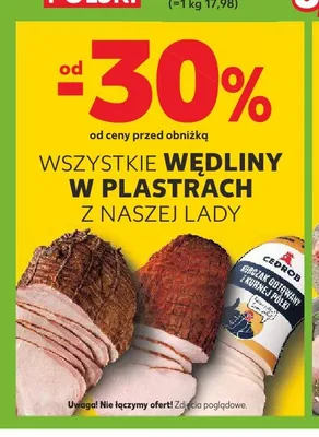 Wędliny w plastrach z Naszej Lady promocja w Kaufland
