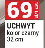 Uchwyt kolor czarny 32 cm promocja w Merkury Market