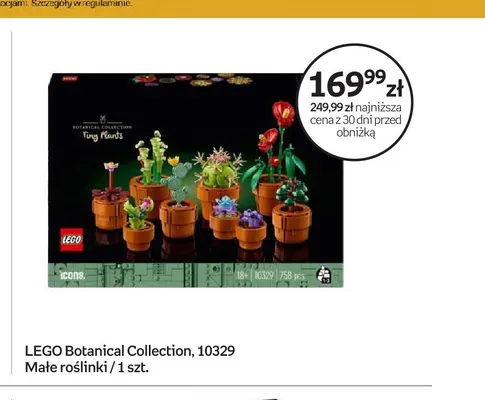 Klocki LEGO Botanical Collection 10329 Małe roślinki promocja w Empik