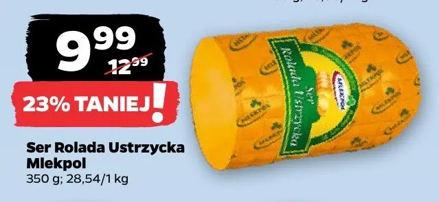 Ser Rolada Ustrzycka Mlekpol promocja w Netto