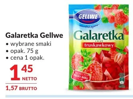 Galaretka Gellwe promocja w Makro