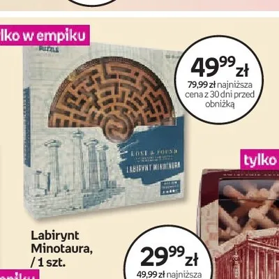 Labirynt Minotaura promocja w Empik