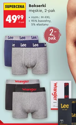 Bokserki męskie 2-pak promocja w Biedronka