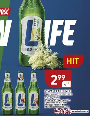 Piwo Lech Free promocja w Chata Polska
