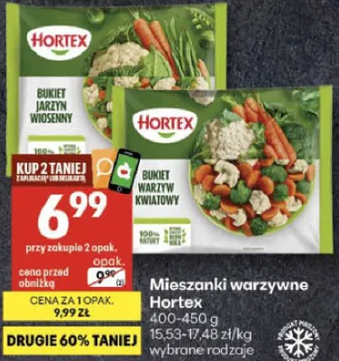 Mieszanki warzywne promocja w Delikatesy Centrum