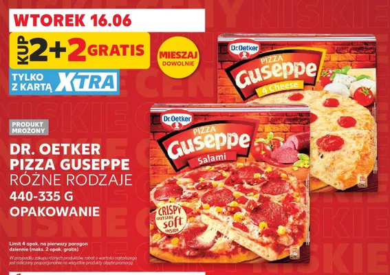 Pizza Guseppe 4 Cheese Dr. Oetker promocja w Kaufland