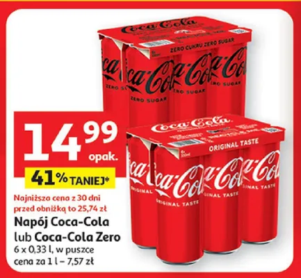 Cola promocja w Auchan