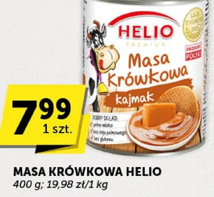 Masa krówkowa Helio promocja w Euro Sklep
