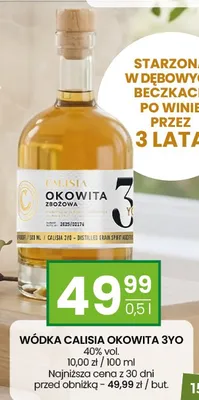 Wódka Calisia Okowita 3yo promocja w Twój Market