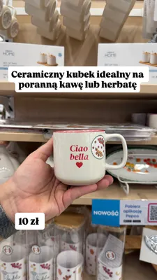 Ceramiczny kubek promocja w Pepco