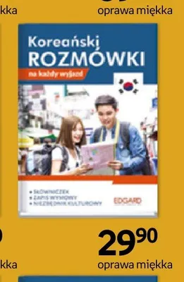 Książka Koreański Rozmówki na każdy wyjazd Edgard promocja w Empik