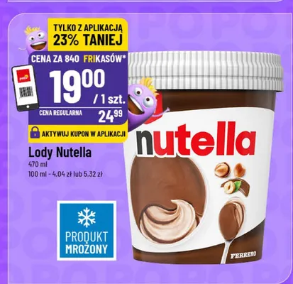 Lody Nutella Ferrero promocja w POLOmarket