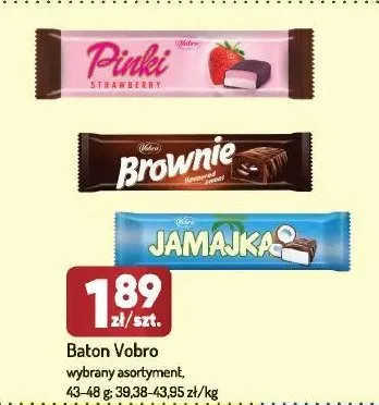 Baton Vobro Brownie promocja w Avita