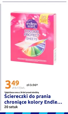 Ściereczki do prania chroniące kolory Endless Scent promocja w Action