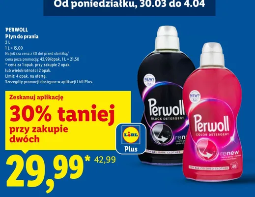 Płyn do prania Black Detergent promocja w Lidl