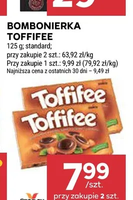 Bombonierka Toffifee promocja w Stokrotka