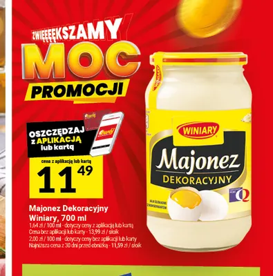 Majonez Dekoracyjny Winiary promocja w Twój Market