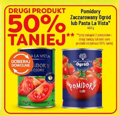 Pomidory całe Zaczarowany Ogród promocja w POLOmarket