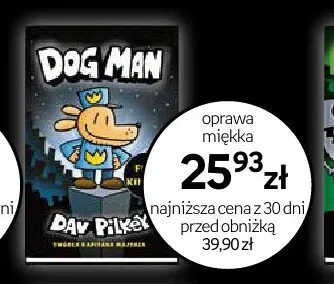 Książka Dog Man oprawa miękka promocja w Dzień Dziecka