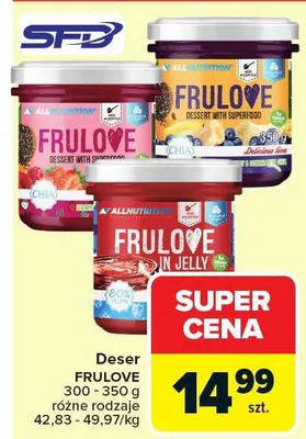 Deser Frulove promocja w Carrefour Market