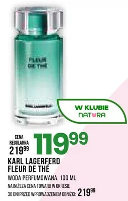 Woda perfumowana Fleur de Thé promocja w Drogerie Natura