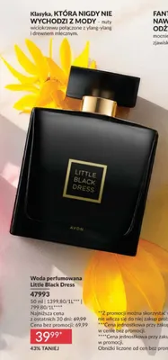 Woda perfumowana Little Black Dress Avon promocja w AVON