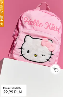 Plecak Hello Kitty promocja w Sinsay