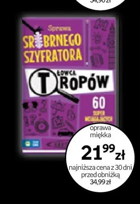Książka Łowca tropów 60 Sprawa Srebrnego Szyfratora oprawa miękka promocja w Empik