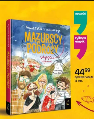 Książka Mazurscy w podróży Wyspa tajemnic promocja w Empik