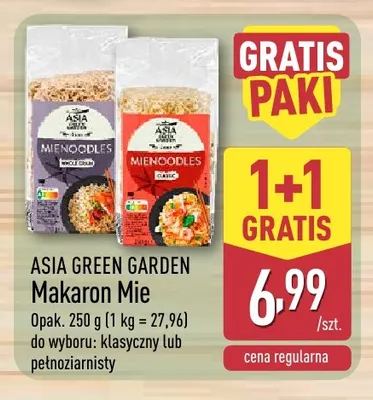 Makaron Mie klasyczny Asia Green Garden promocja w Aldi