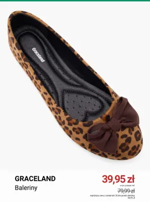 Baleriny Graceland promocja w Deichmann