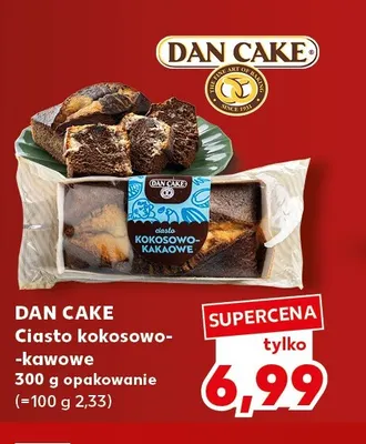 Ciasto kokosowo-kawowe Dan Cake promocja w Kaufland