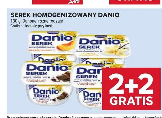 Serek homogenizowany Danio waniliowy promocja w Stokrotka