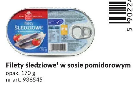 Filety śledziowe w sosie pomidorowym promocja w Makro