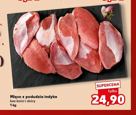 Mięso z podudzia indyka bez kości i skóry promocja w Kaufland