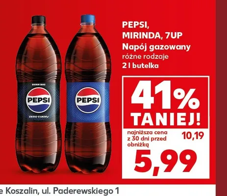 Napój gazowany 7UP promocja w Kaufland