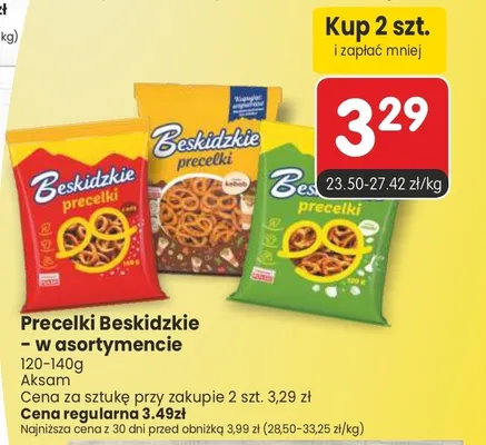 Precelki Beskidzkie Aksam promocja w Market Point