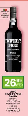 Wino Tower's Port Tawny promocja w Twój Market