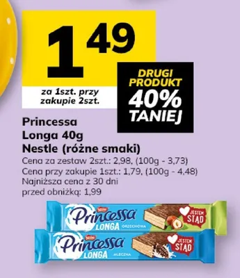 Princessa Longo (Nestle różne smaki) promocja w Hitpol
