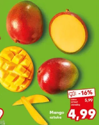Mango sztuka promocja w Kaufland