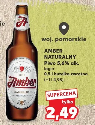 Piwo lager promocja w Kaufland