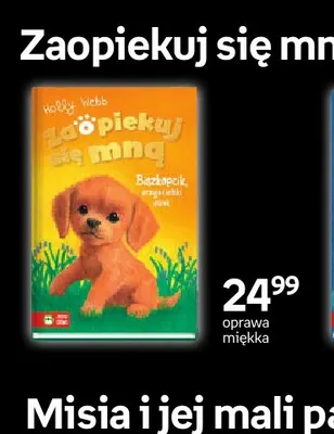 Książka Zaopiekuj się mną Bastek mały psiak Zielona Sowa promocja w Empik